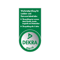 DEKRA geprüft Logo